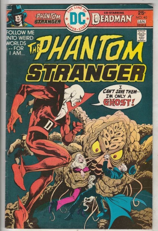 Phantom Stranger, The #40 (Jan-76) VF+ High-Grade The Phantom Stranger