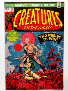 Creatures on the Loose #21 (1973), Steranko Cover 