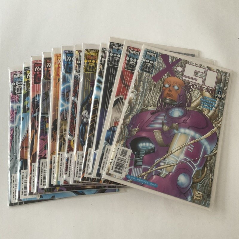 X-51 Machine Man 1-6 8-12 Lot Run Set Near Mint Nm Marvel Tech