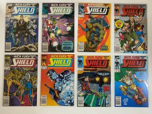 Nick Fury Shield comic lot from:#1-31 (3rd series) 25 diff avg 8.0 VF (1989-92)