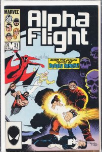 Alpha Flight #31 (1986) Alpha Flight