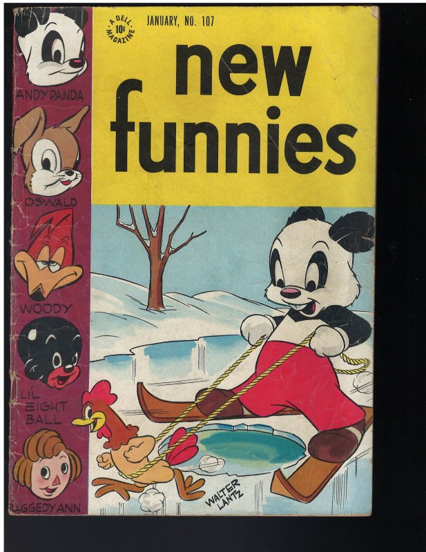 New Funnies #107 (Dell, 1946)