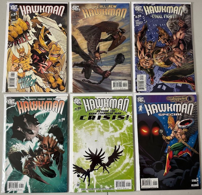 Hawkman lot #1-49 + Special (4th series) 38 diff6.0 FN (2002-06)