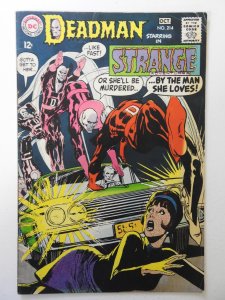Strange Adventures #214 (1968) VG Condition ink on bc,
