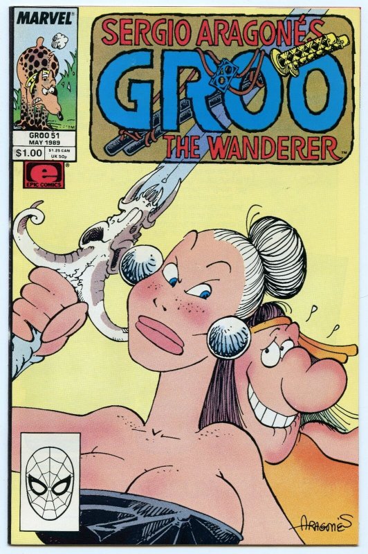 Groo the Wanderer 51 May 1989 NM- (9.2)