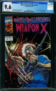 Marvel Comics Presents #81 (1991) CGC 9.6 NM+