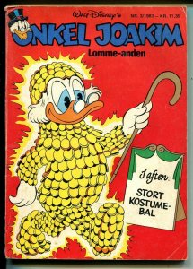 Onkel Joakim #3 1983-Disney-Danish-Uncle Scrooge-Carl Barks-Mickey Mouse-VG