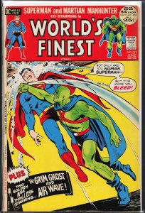 World's Finest Comics #212 (1972) Martian Manhunter
