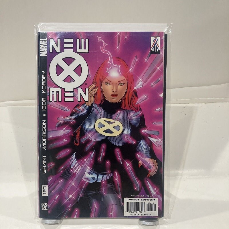 X-Men #120 Comic Book 2002 Marvel Comics Grant Morrison New X-Men