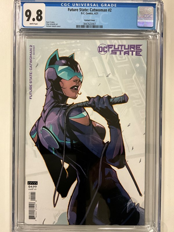 Future State: Catwoman #2 Variant Cover (2021) CGC 9.8