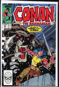 Conan the Barbarian #220 Direct Edition (1989) Conan