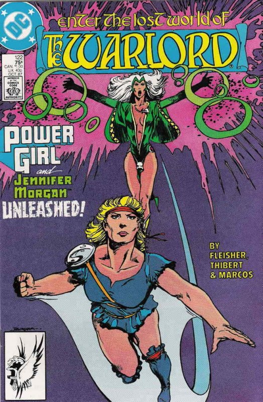 Warlord (DC) #122 FN; DC Power Girl we combine shipping - Main Image