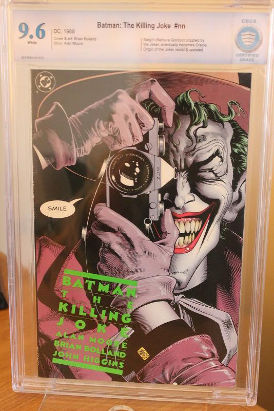 Batman: The Killing Joke #nn First Printing (DC, 1988) CBCS NM+ 9.6 White pages