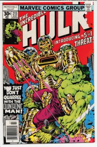 The Incredible Hulk #213 (1977) Hulk