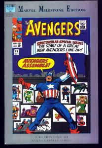 MARVEL MILESTONE EDITION: AVENGERS #16-FIRST New Avengers-1993