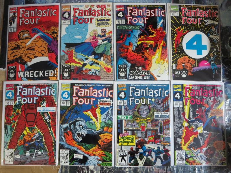 Fantastic Four 52 Issue Lot  #347-416 Mixed (1990-96) Spider-Man Hulk Dr Doom+++