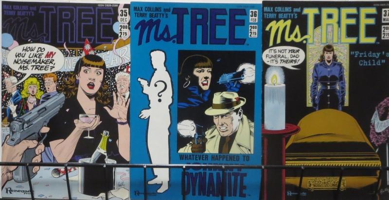 MS. TREE COLLECTION! 31 issues! Hard-boiled fiction by Max Collins & Paul Beatty
