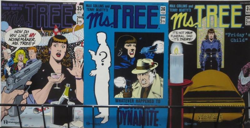 MS. TREE COLLECTION! 31 issues! Hard-boiled fiction by Max Collins & Paul Beatty