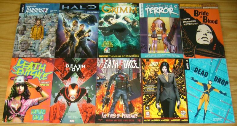 Wholesale lot of (100) TPBs - marvel/dc/more  spider-man blue - (value: $1,609)