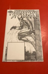 (1999) AMAZING SPIDER-MAN #1 AUTHENTIX DYNAMIC FORCE SKETCH VARIANT COVER W/COA