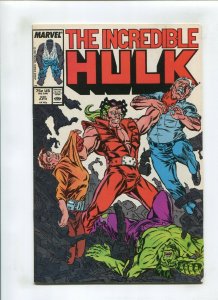 HULK #330 (9.0) *FISHERMAN COLLECTION* 1ST MCFARLANE 1987