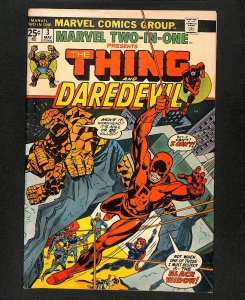 Marvel Two-In-One #3 Daredevil Thing!