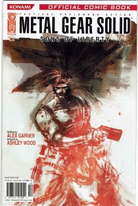 Metal Gear Solid: Sons Of Liberty #1 IDW Ashley Wood Variant NM