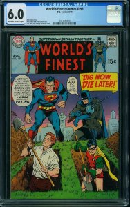 World's Finest Comics #195 (1970) CGC 6.0 FN