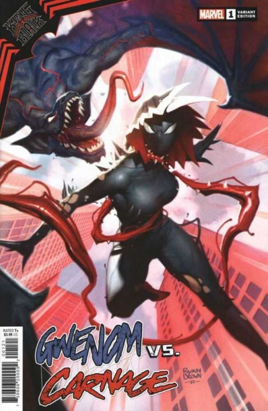 King In Black Gwenom vs Carnage #1 (Of 3) Ryan Brown Variant