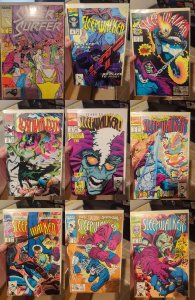 Lot of 9 Comics (See Description) Sleepwalker, Silver Surfer