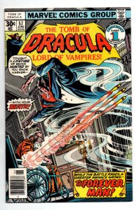 Tomb of Dracula #57 newsstand - vampire - Horror - 1977 - VF