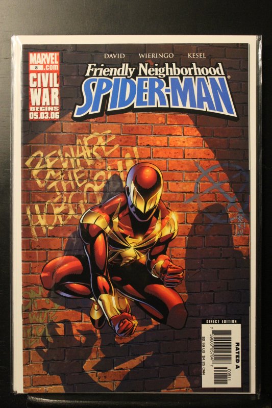 Friendly Neighborhood Spider-Man #8 Newsstand Edition (2006)