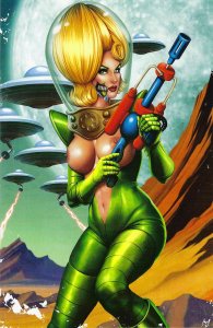 Cool Comics Gallery Limited Edition Mars Attacks Topless Virgin Cover !!! NM