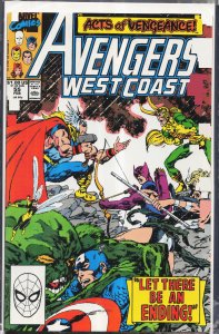Avengers West Coast #55 (1990) West Coast Avengers / Avengers West Coast