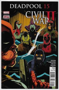 Deadpool #15 Civil War II (Marvel, 2016) VF/NM