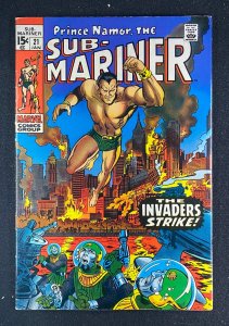 Sub-Mariner (1968) #21 VG/FN (5.0)