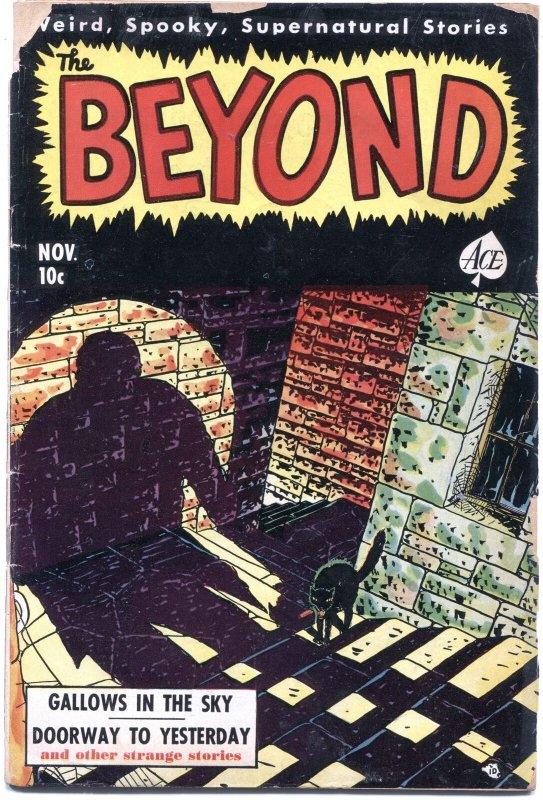 THE BEYOND #7-1951-SPOOKY SUPERNATURAL WEIRD PRE CODE HORROR 