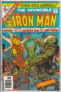 Iron Man Annual #3 (Jan-76) NM- High-Grade Iron Man