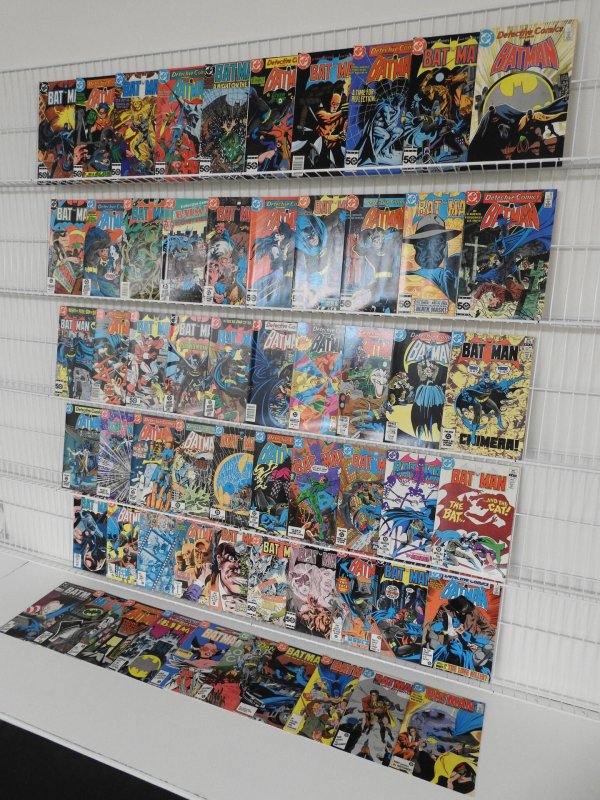 Huge Lot (60) Bronze/Copper Batman Comics W/Keys!! #386, #358+ See Description!!