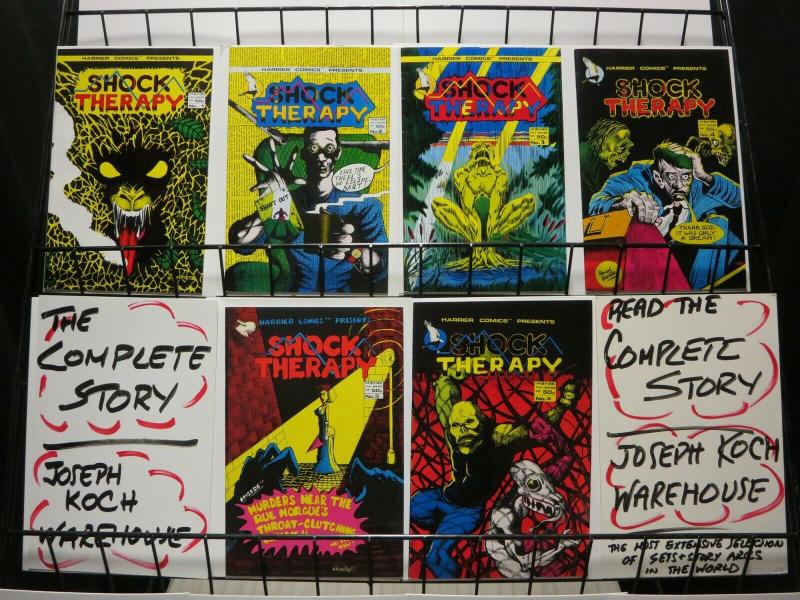 SHOCK THERAPY (1986 HA) 1-6  COMPLETE HORROR ANTHOLOGY! COMICS BOOK