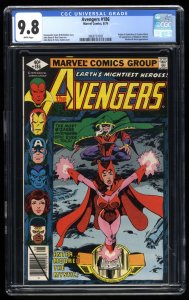 Avengers #186 CGC NM/M 9.8 White Pages 1st Chthon!