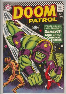 Doom Patrol #111 (May-67) VF High-Grade Proffesor, Negative Man, Elasti-Woman...