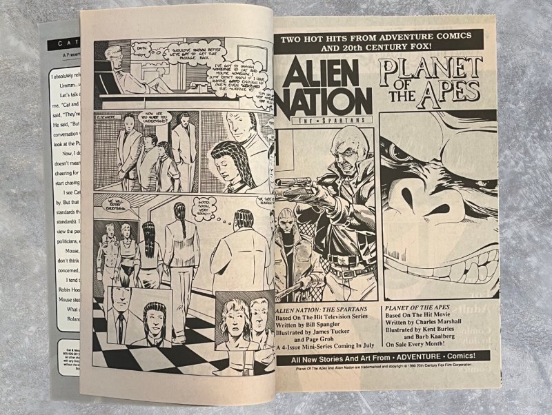 Cat & Mouse #3 (1990) | Aircel | Roland Mann & Mitch Byrd | VF/NM