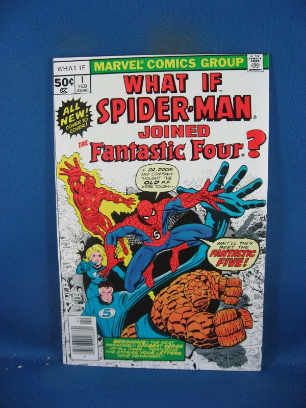 WHAT IF 1 VF NM FIRST ISSUE SPIDERMAN MARVEL 1977