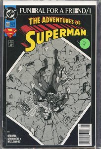 Adventures of Superman #498 (1993) Superman