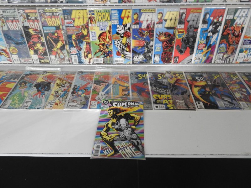 Huge Lot 140+ Comics W/ ROM, Avengers, Iron Man+ Avg VF- Condition!!