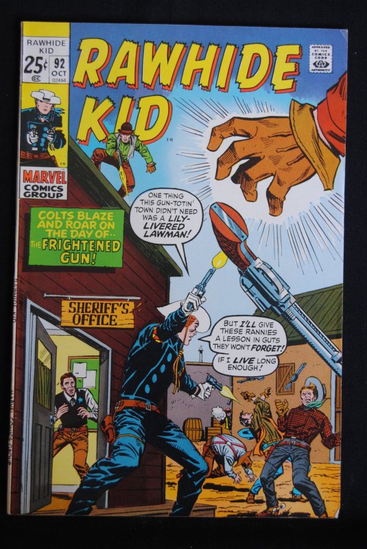 Rawhide Kid #92, 7.0