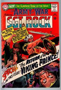 OUR ARMY AT WAR #161 1965-DC WAR COMIC-SGT. ROCK-VIKING PRINCE-FN FN