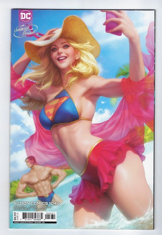 ?Action Comics #1046 (2022) Artgerm Swimsuit Variant DC Comics NM?