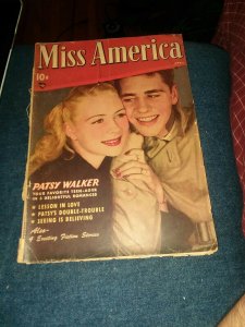 Miss America Vol. 7 #9 1948 Marvel patsy walker Comic Book magazine golden age